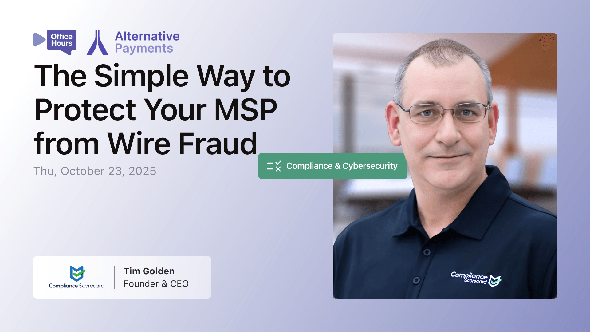 The Simple Way to Protect Your MSP from Wire Fraud