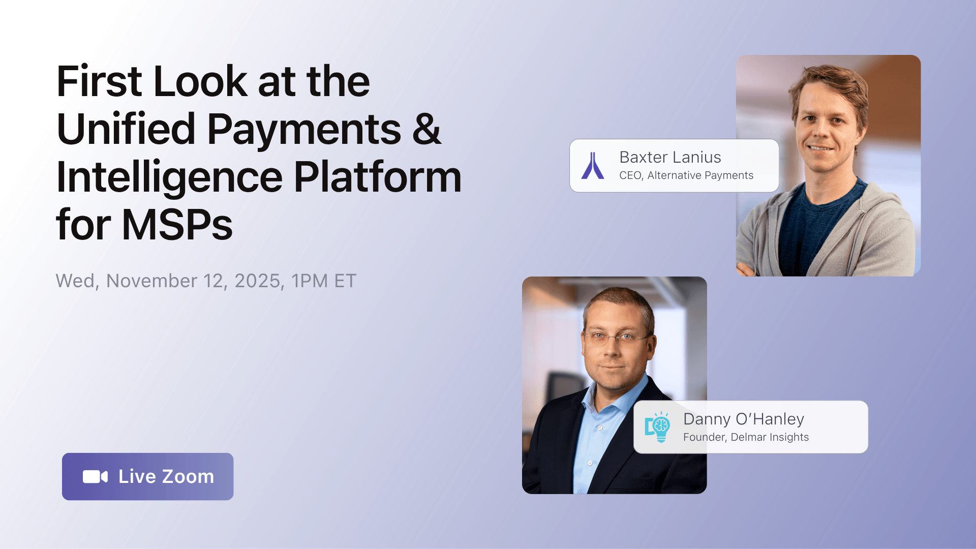 First Look at the Unified Payments & Intelligence Platform for MSPs