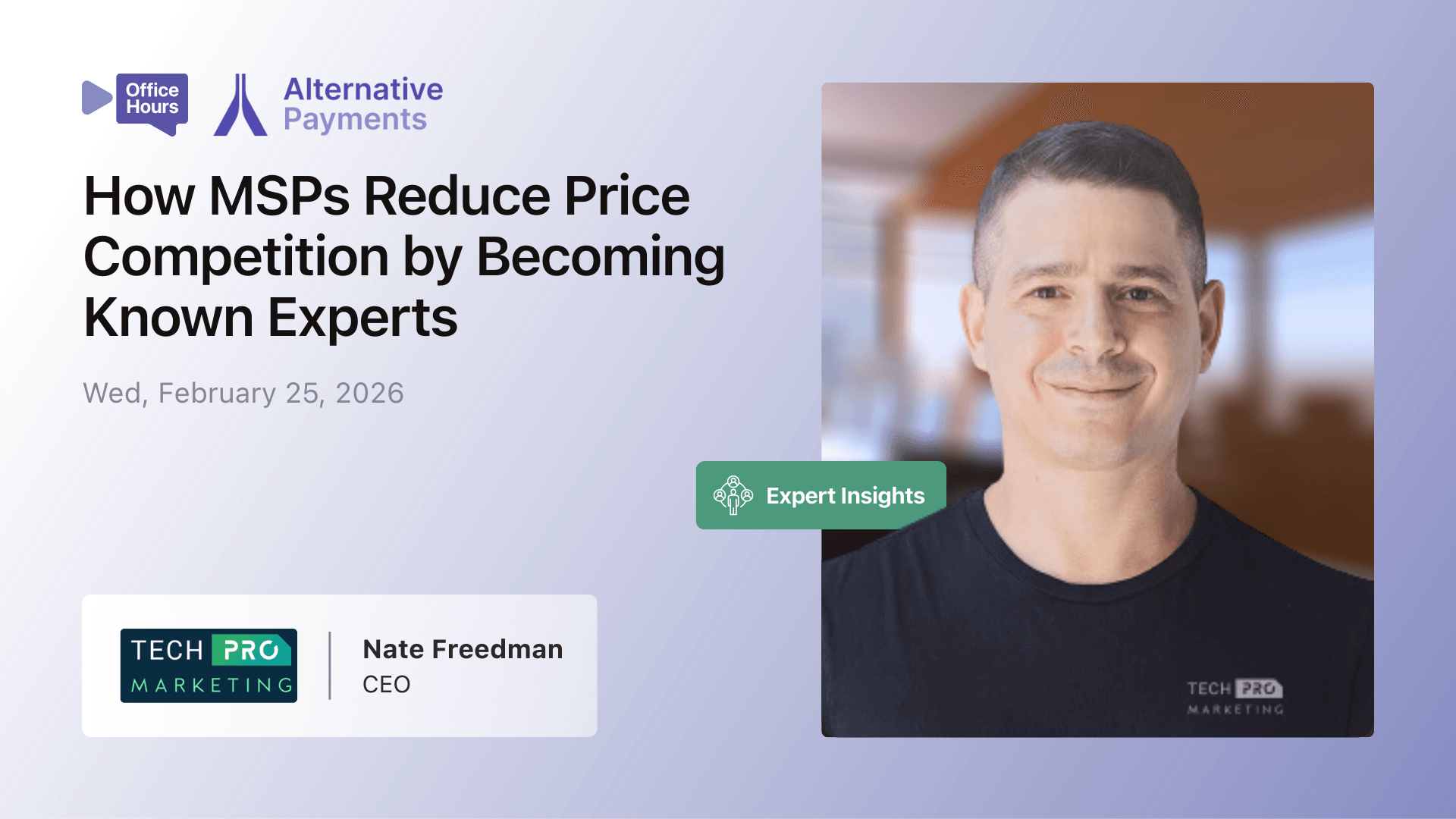 How MSPs Reduce Price Competition by Becoming Known Experts