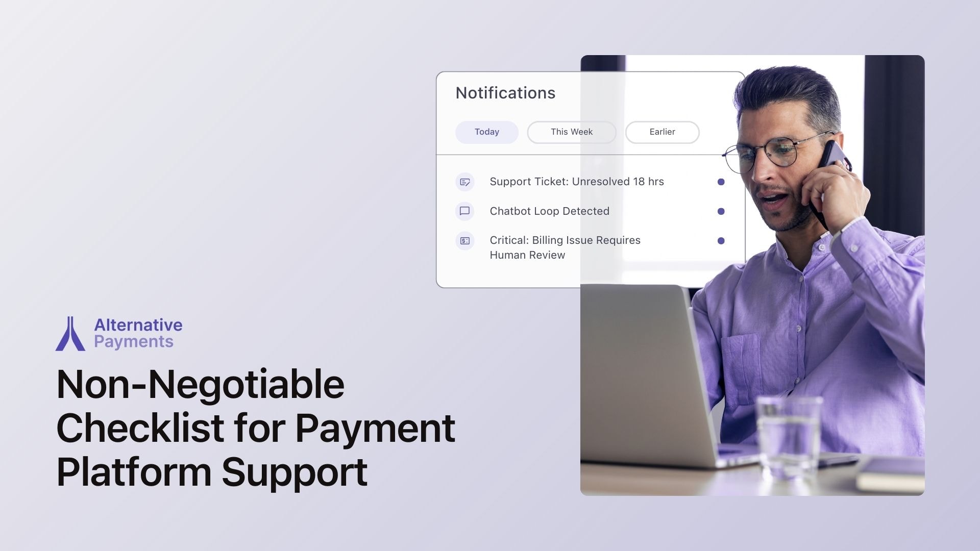 Non-Negotiable Checklist for Payment Platform Support
